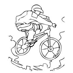 Раскраска: Велосипед / Велосипед (транспорт) #137167 - Бесплатные раскраски для печати