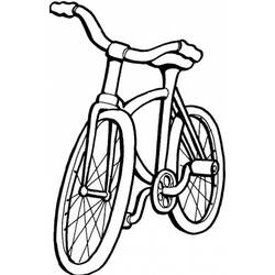 Раскраска: Велосипед / Велосипед (транспорт) #137188 - Раскраски для печати