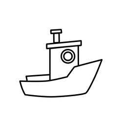 Раскраска: Лодка / Корабль (транспорт) #137494 - Раскраски для печати