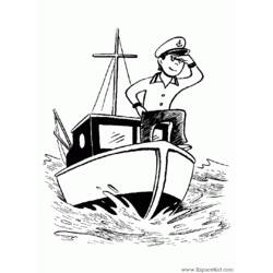 Раскраска: Лодка / Корабль (транспорт) #137552 - Раскраски для печати