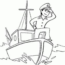 Раскраска: Лодка / Корабль (транспорт) #137565 - Раскраски для печати