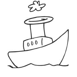Раскраска: Лодка / Корабль (транспорт) #137567 - Раскраски для печати
