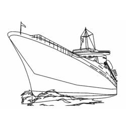 Раскраска: Лодка / Корабль (транспорт) #137601 - Бесплатные раскраски для печати