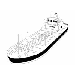 Раскраска: Лодка / Корабль (транспорт) #137618 - Раскраски для печати