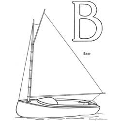 Раскраска: Лодка / Корабль (транспорт) #137647 - Бесплатные раскраски для печати