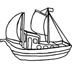 Раскраска: Лодка / Корабль (транспорт) #137670 - Раскраски для печати