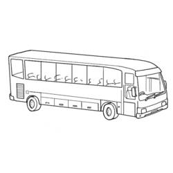 Раскраска: Автобус / Тренер (транспорт) #135300 - Раскраски для печати