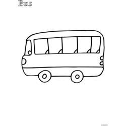 Раскраска: Автобус / Тренер (транспорт) #135368 - Бесплатные раскраски для печати