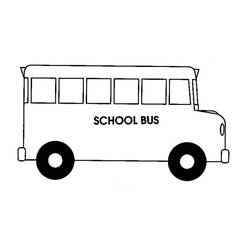 Раскраска: Автобус / Тренер (транспорт) #135393 - Раскраски для печати