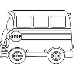 Раскраска: Автобус / Тренер (транспорт) #135402 - Бесплатные раскраски для печати
