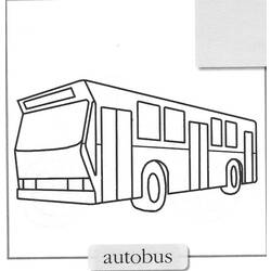 Раскраска: Автобус / Тренер (транспорт) #135413 - Бесплатные раскраски для печати