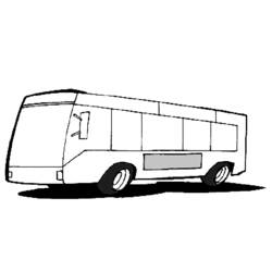 Раскраска: Автобус / Тренер (транспорт) #135438 - Бесплатные раскраски для печати