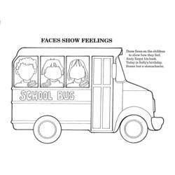 Раскраска: Автобус / Тренер (транспорт) #135446 - Бесплатные раскраски для печати