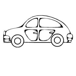Раскраска: Автомобиль / Автомобиль (транспорт) #146434 - Бесплатные раскраски для печати
