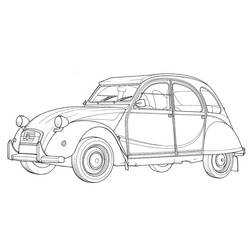 Раскраска: Автомобиль / Автомобиль (транспорт) #146444 - Бесплатные раскраски для печати