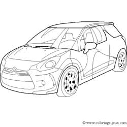 Раскраска: Автомобиль / Автомобиль (транспорт) #146481 - Бесплатные раскраски для печати