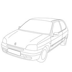 Раскраска: Автомобиль / Автомобиль (транспорт) #146592 - Бесплатные раскраски для печати