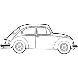 Раскраска: Автомобиль / Автомобиль (транспорт) #146630 - Раскраски для печати