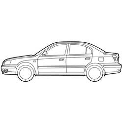 Раскраска: Автомобиль / Автомобиль (транспорт) #146634 - Бесплатные раскраски для печати