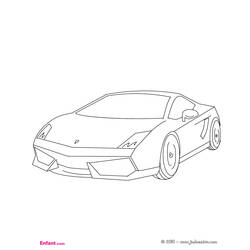 Раскраска: Автомобиль / Автомобиль (транспорт) #146658 - Бесплатные раскраски для печати