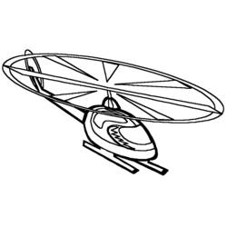 Раскраска: вертолет (транспорт) #136035 - Бесплатные раскраски для печати