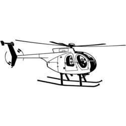 Раскраска: вертолет (транспорт) #136047 - Раскраски для печати