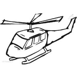 Раскраска: вертолет (транспорт) #136054 - Бесплатные раскраски для печати