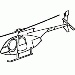 Раскраска: вертолет (транспорт) #136067 - Бесплатные раскраски для печати