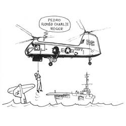 Раскраска: вертолет (транспорт) #136108 - Бесплатные раскраски для печати