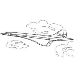 Раскраска: самолет (транспорт) #134852 - Раскраски для печати