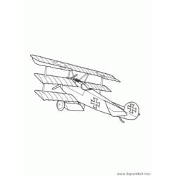 Раскраска: самолет (транспорт) #134878 - Бесплатные раскраски для печати
