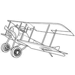 Раскраска: самолет (транспорт) #135014 - Бесплатные раскраски для печати