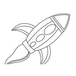 Раскраска: ракета (транспорт) #140048 - Раскраски для печати