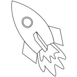 Раскраска: ракета (транспорт) #140072 - Раскраски для печати