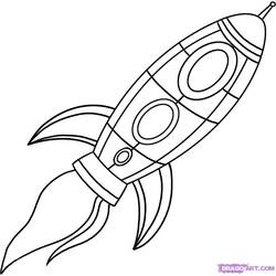 Раскраска: ракета (транспорт) #140163 - Раскраски для печати