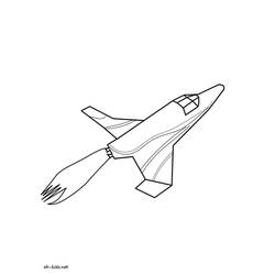 Раскраска: ракета (транспорт) #140182 - Бесплатные раскраски для печати