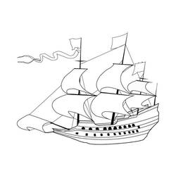 Раскраска: яхта (транспорт) #143581 - Бесплатные раскраски для печати