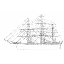 Раскраска: яхта (транспорт) #143633 - Бесплатные раскраски для печати