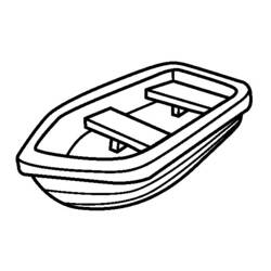 Раскраска: Каноэ / Лодка (транспорт) #142239 - Раскраски для печати