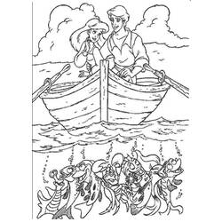 Раскраска: Каноэ / Лодка (транспорт) #142344 - Раскраски для печати