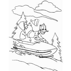 Раскраска: Снегоход / Skidoo (транспорт) #139812 - Раскраски для печати