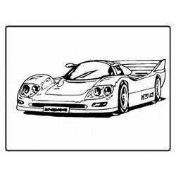 Раскраска: Спортивный автомобиль / тюнинг (транспорт) #146922 - Бесплатные раскраски для печати