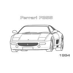 Раскраска: Спортивный автомобиль / тюнинг (транспорт) #147004 - Бесплатные раскраски для печати