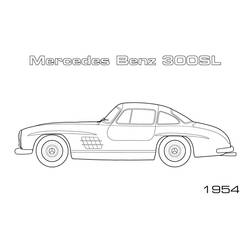Раскраска: Спортивный автомобиль / тюнинг (транспорт) #147039 - Бесплатные раскраски для печати