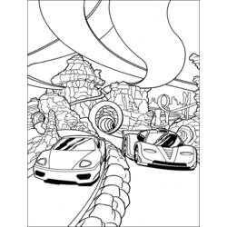 Раскраска: Спортивный автомобиль / тюнинг (транспорт) #147053 - Бесплатные раскраски для печати