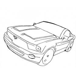 Раскраска: Спортивный автомобиль / тюнинг (транспорт) #147074 - Бесплатные раскраски для печати