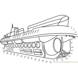 Раскраска: подводная лодка (транспорт) #137801 - Раскраски для печати