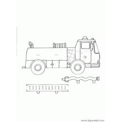 Раскраска: грузовик (транспорт) #135637 - Бесплатные раскраски для печати