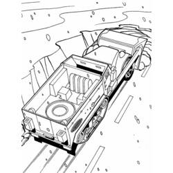 Раскраска: грузовик (транспорт) #135699 - Бесплатные раскраски для печати