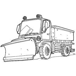 Раскраска: грузовик (транспорт) #135745 - Раскраски для печати